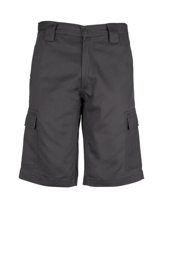 Syzmik Mens  Mid-weight Drill Cargo Short (ZW012)