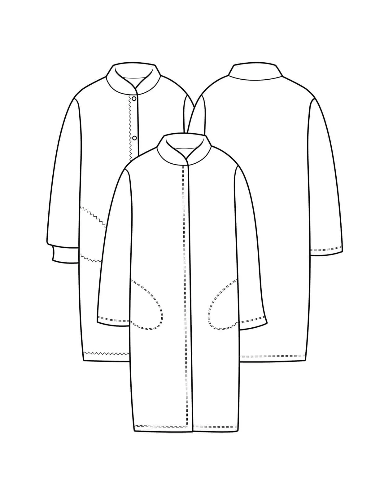 The Maker's Atelier 27, The Sports Coat PDF Pattern, with or without printing