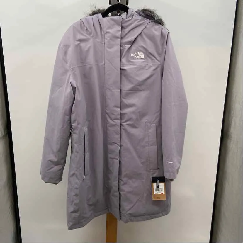 The North Face Women's Size XL Gray Solid Coat