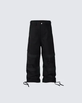 Three-Section Cargo Paratrooper Pants