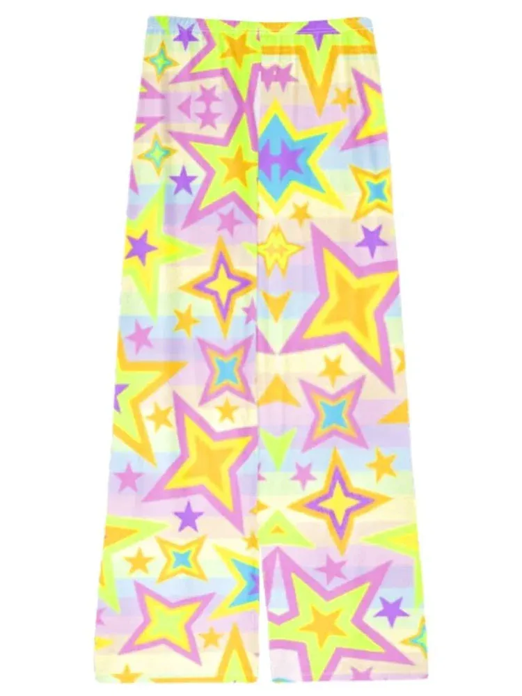 Tie Dye Y2K Star Girl Pants