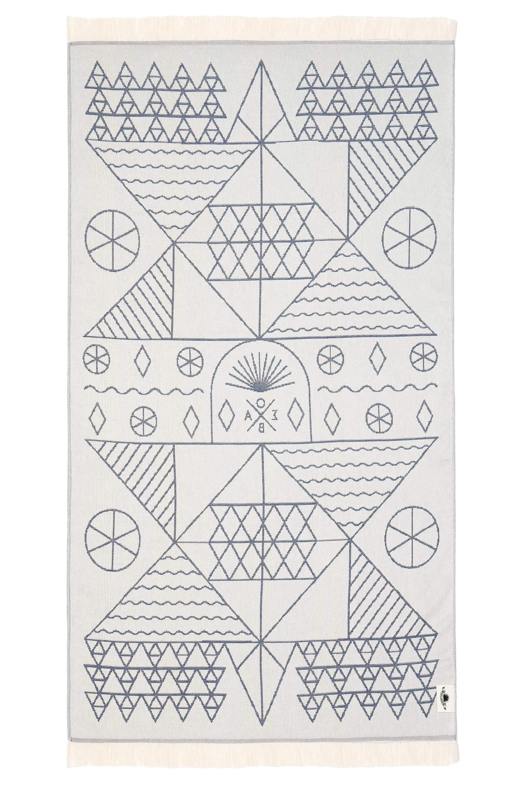 Tinos | Feather Beach Towel