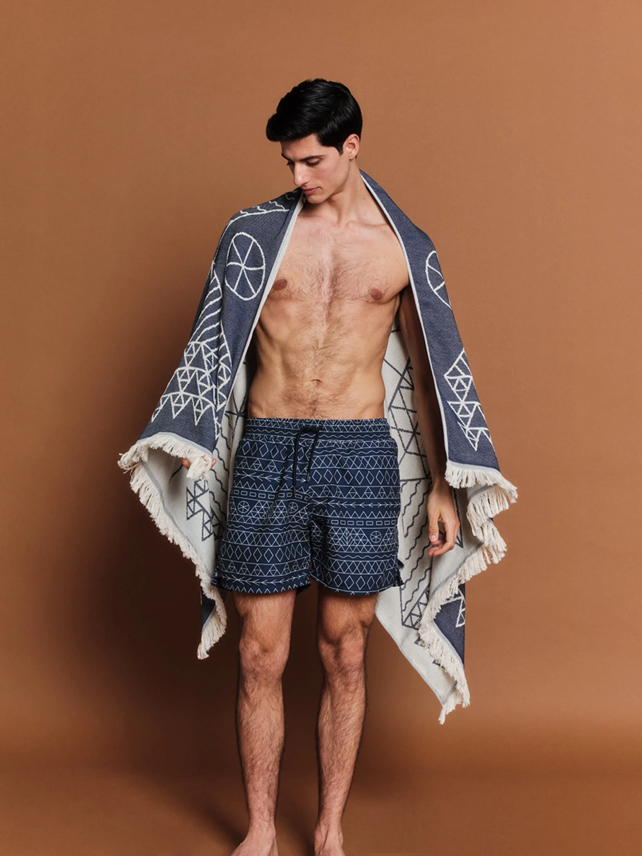 Tinos | Feather Beach Towel