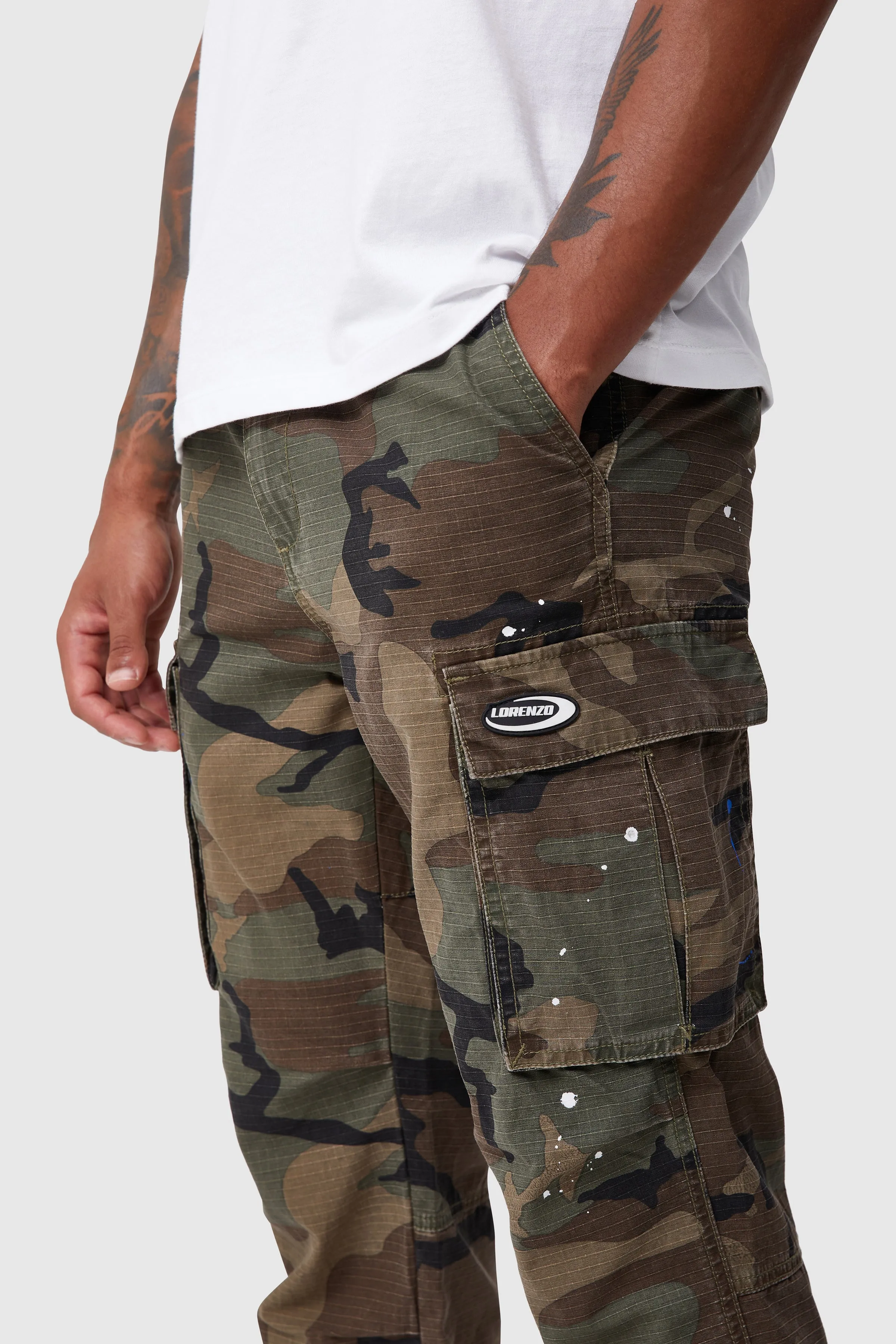 VOLANTE CARGO PANT - CAMO