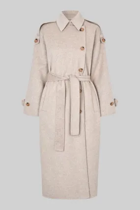 Walance New Coat Beige Melange