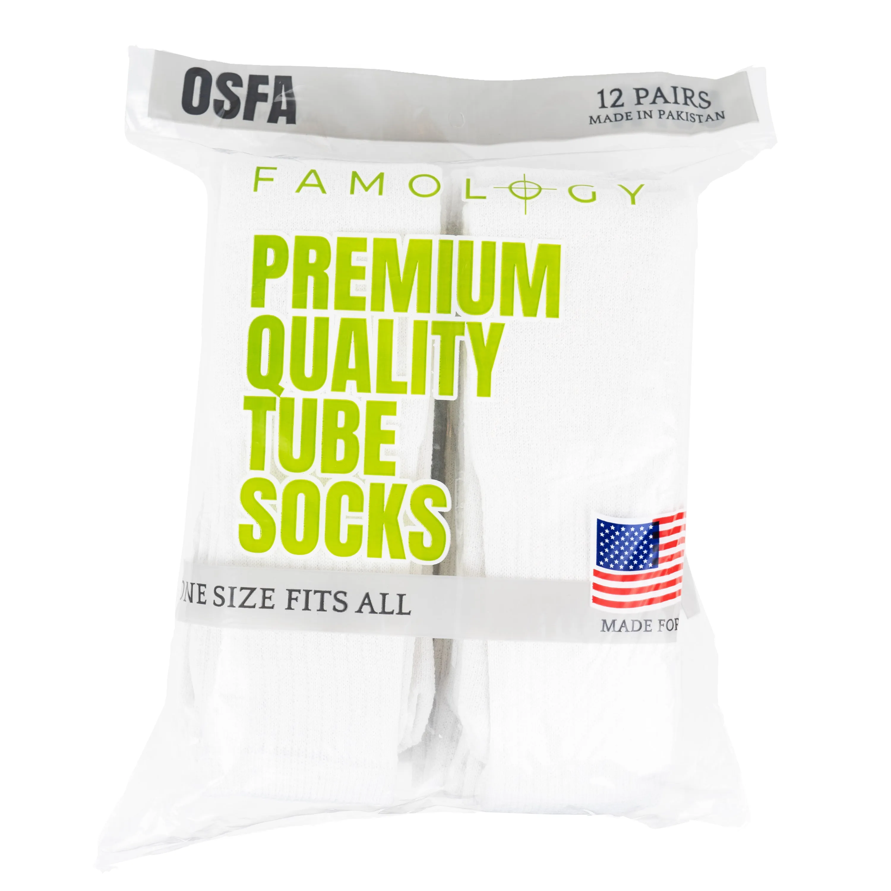 White Tube Socks