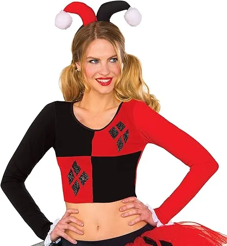 Women's Batman Harley Quinn Crop Top