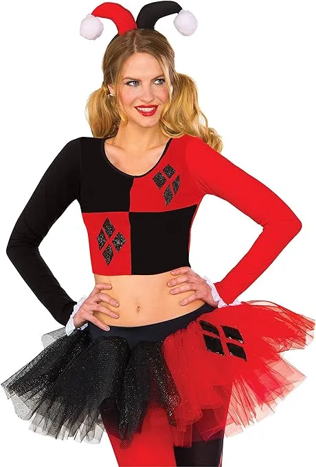 Women's Batman Harley Quinn Crop Top