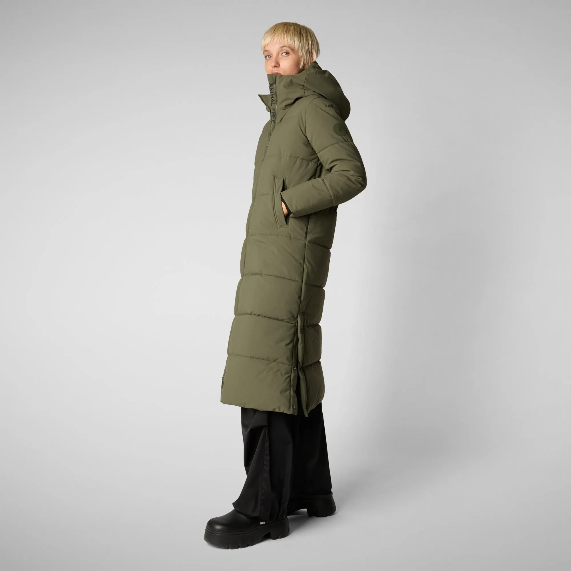 Women's Hooded Parka Missy in laurel green