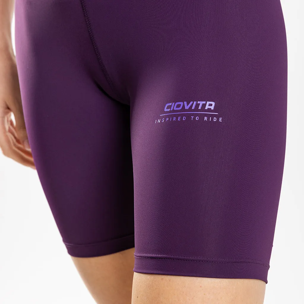 Women's Supremo Short Training Tights (Plum)