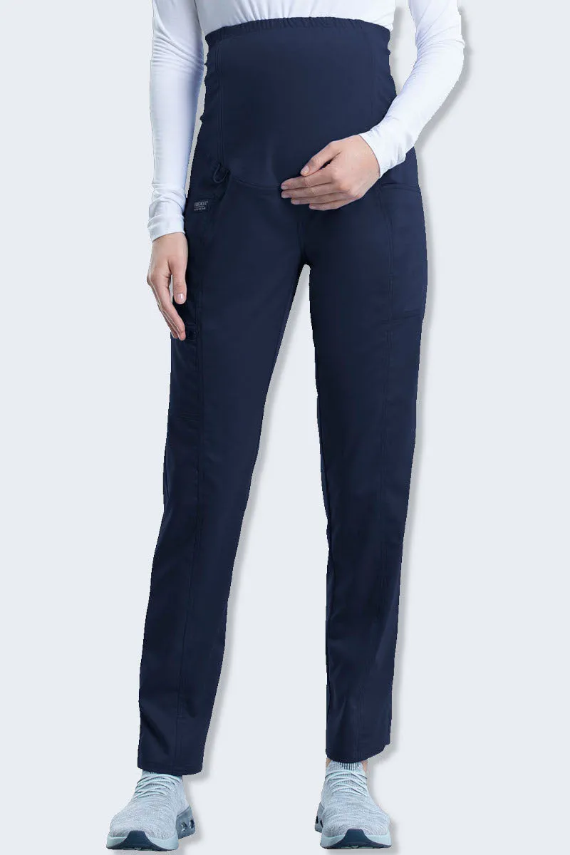 WW155 SAH Cherokee Revolution Women's Maternity Pant Navy